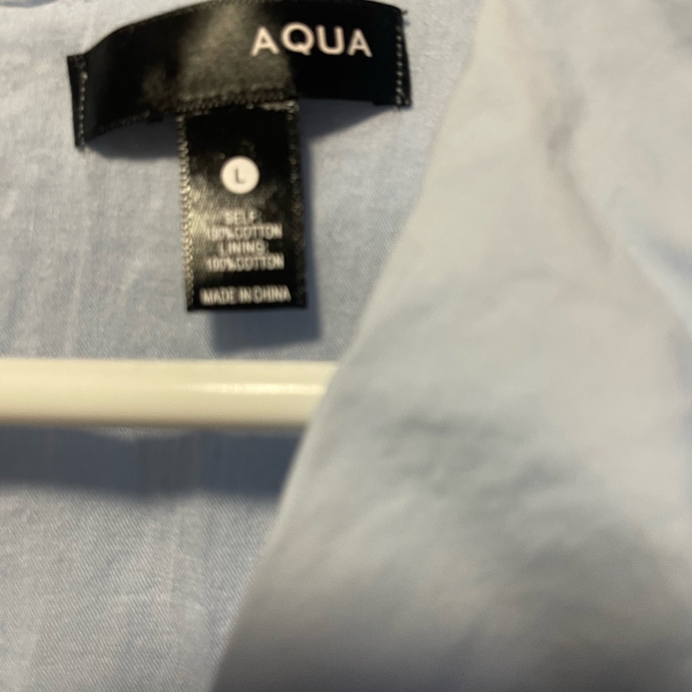 Aqua Sky Blue Maxi Dress - Picture 2 of 2